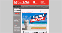 Desktop Screenshot of hlflake.com